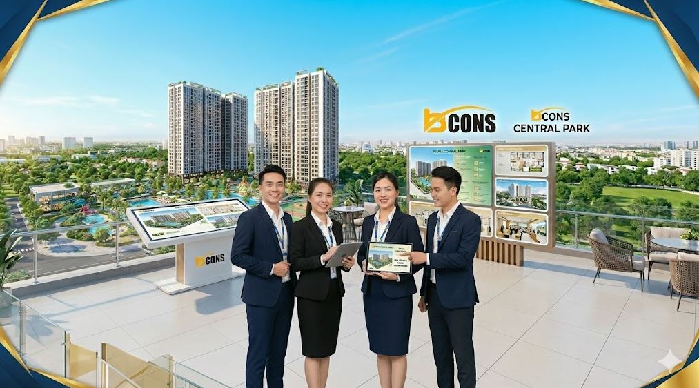 Tuyển dụng Trưởng phòng kinh doanh bán Bcons Central Park