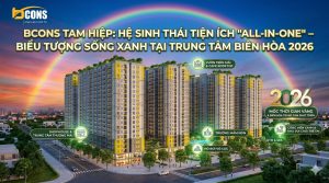 Hình vẽ thiết kế 3D dự án chung cư Bcons Central Park