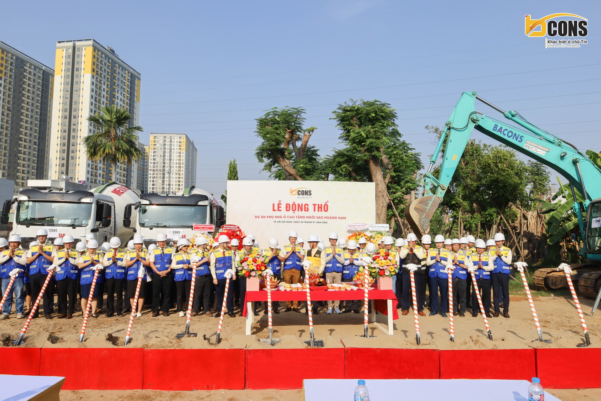 động thổ dự án bcons hoang nam ngoi sao