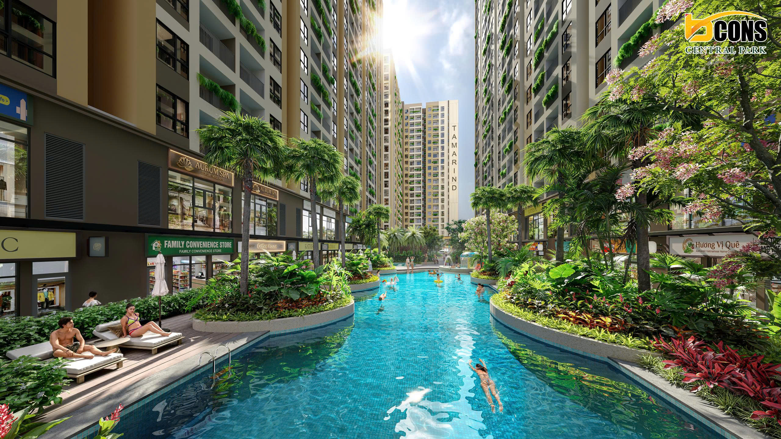 Sự kiện ra mắt dự án Bcons Central Park Tam Hiệp