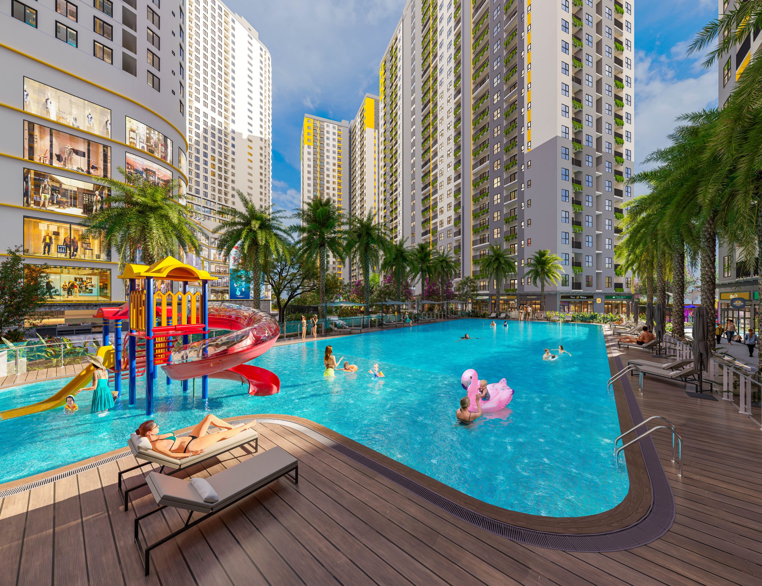Tiện ích dự án Bcons Central Park phường Tam Hiệp, thành phố Đồng Nai (Thành phố Biên Hòa cũ)